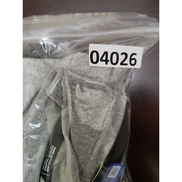 Adidas Vintage Crewneck Terry Sweatshirt Womens M Gray Stripes ATM Texas NEW - Picture 10 of 10